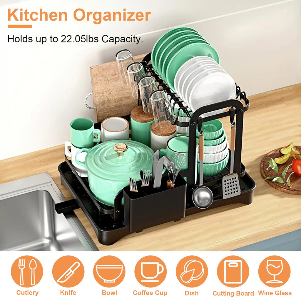 2-Tier Dish Drying Rack