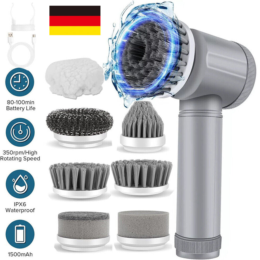 Electric Spin Scrubber